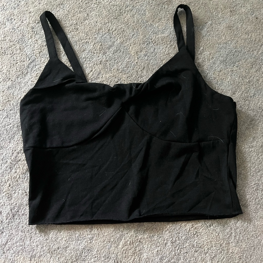 SHEIN CROSS OVER TANK TOP